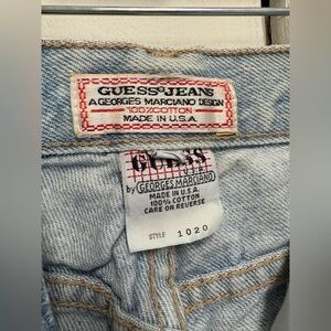 Vintage GUESS Women's Light Blue Boyfriend Jeans size 29